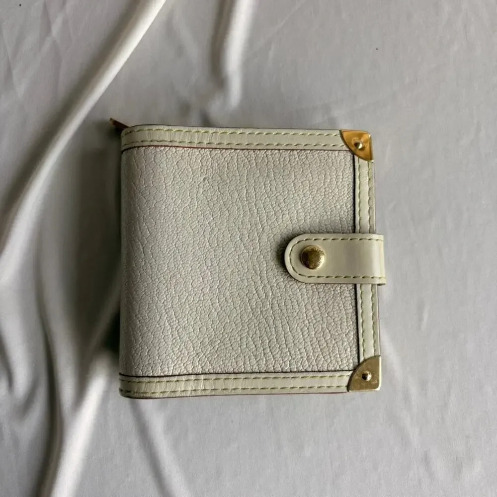Louis Vuitton Suhali Leather Compact Zippy Wallet - Serial M12057